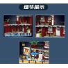 MouldKing 10143 Mould King 10143 KHÁCH SẠN VEN BIỂN bộ đồ chơi xếp lắp ráp ghép mô hình City SEASIDE RESTAURANT Thành Phố 989 khối