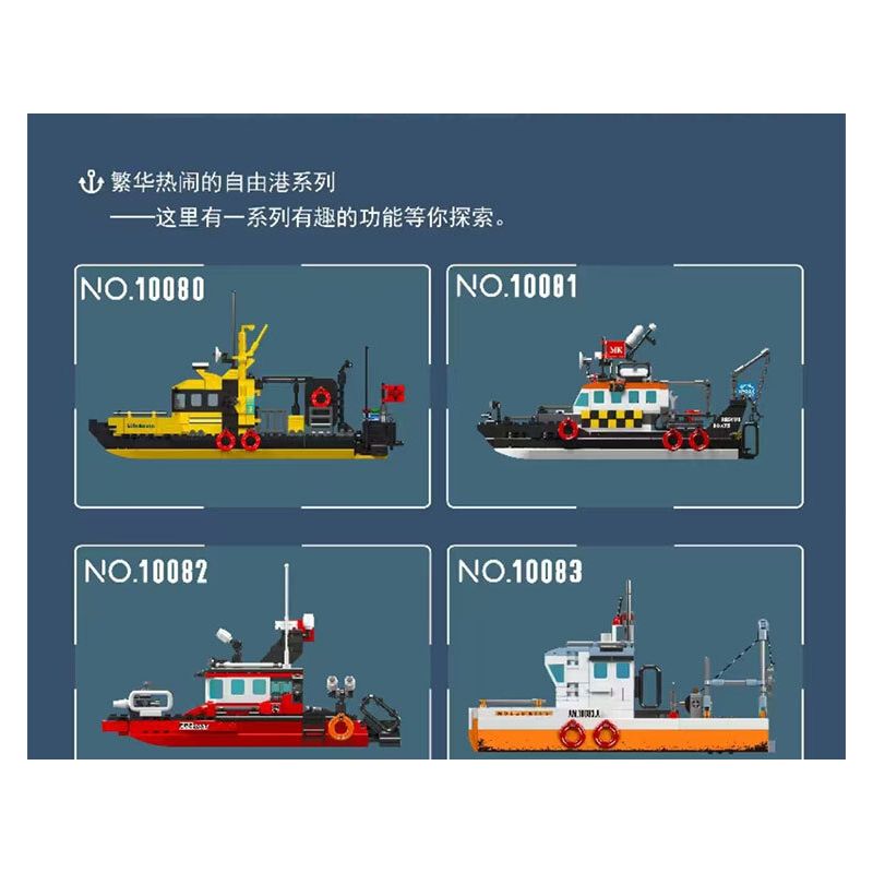 MouldKing 10143 Mould King 10143 KHÁCH SẠN VEN BIỂN bộ đồ chơi xếp lắp ráp ghép mô hình City SEASIDE RESTAURANT Thành Phố 989 khối