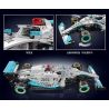 MouldKing 13171 Mould King 13171 ĐỘI MEBEN F1 ĐUA XE CÔNG THỨC bộ đồ chơi xếp lắp ráp ghép mô hình Technic AMG FORMULA ONE RACING CAR Kỹ Thuật Công Nghệ Cao Mô Hình Phương Tiện 1257 khối