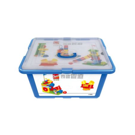 GOROCK 1103 1103-2 ĐƯỜNG ỐNG bộ đồ chơi xếp lắp ráp ghép mô hình Duplo Khối Lớn 150 khối