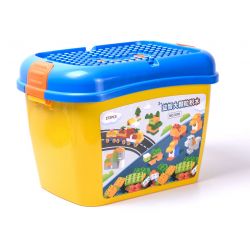 GOROCK 1070 XÔ HẠT CƠ BẢN bộ đồ chơi xếp lắp ráp ghép mô hình Duplo Khối Lớn 272 khối