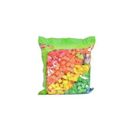 GOROCK 1015 TÚI HẠT CƠ BẢN bộ đồ chơi xếp lắp ráp ghép mô hình Duplo Khối Lớn 198 khối