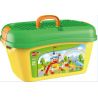 GOROCK 1052 1051 THUNG LŨNG HẠNH PHÚC MỘNG MƠ bộ đồ chơi xếp lắp ráp ghép mô hình Duplo Khối Lớn 80 khối