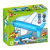 GOROCK 1266 SÂN BAY BẬN RỘN bộ đồ chơi xếp lắp ráp ghép mô hình Duplo Khối Lớn 82 khối