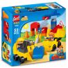 GOROCK 1030 XÂY DỰNG ĐÔ THỊ bộ đồ chơi xếp lắp ráp ghép mô hình Duplo Khối Lớn 52 khối