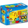 GOROCK 1037 THÀNH PHỐ BẬN RỘN bộ đồ chơi xếp lắp ráp ghép mô hình Duplo Khối Lớn 23 khối