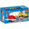 GOROCK 1038 SÂN BAY BẬN RỘN bộ đồ chơi xếp lắp ráp ghép mô hình Duplo Khối Lớn 37 khối