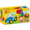 GOROCK 1021 TRANG VIÊN HẠNH PHÚC bộ đồ chơi xếp lắp ráp ghép mô hình Duplo Khối Lớn 18 khối