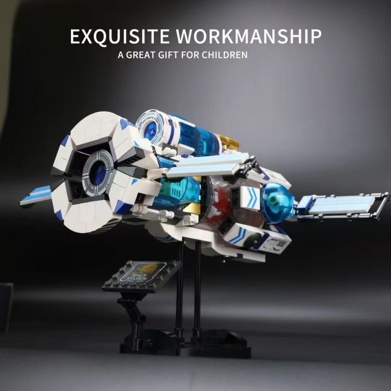 MENTOJOY 1092 KẾ HOẠCH KHÔNG GIAN TRẠM VŨ TRỤ KHẢI HUYỀN bộ đồ chơi xếp lắp ráp ghép mô hình 550 khối