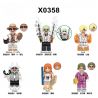 XINH X0358 0358 2078 2079 2080 2081 2082 2083 MỘT MẢNH RENZAI 6 MÔ HÌNH bộ đồ chơi xếp lắp ráp ghép mô hình Movie & Game Phim Và Trò Chơi