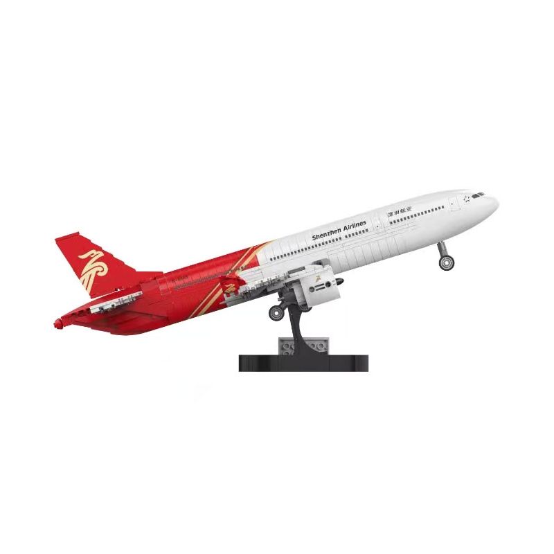 SHENZHEN AIRLINES ZH001 MẪU MÁY BAY CỦA HÃNG HÀNG KHÔNG THÂM QUYẾN THÀNH PHỐ A330-300 bộ đồ chơi xếp lắp ráp ghép mô hình City