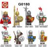 G CARD G0180 0180 GH0624 0624 GH0625 0625 GH0626 0626 GH0627 0627 GH0628 0628 GH0629 0629 GH0630 0630 GH0631 0631 NHÂN VẬT NHỎ TRONG LÂU ĐÀI 8 LOẠI bộ đồ chơi xếp lắp ráp ghép mô hình Medieval Castle Chiến Tranh Trung Cổ