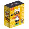 FUNIFY W8101 8101 VỤ NGÁY POPCORN bộ đồ chơi xếp lắp ráp ghép mô hình Movie & Game PURRING CAT Phim Và Trò Chơi