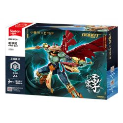 SLUBAN M38-B1305 B1305 1305 M38B1305 38-B1305 DIVISION MECHA FENG SHENBANG LEI ZHENZI bộ đồ chơi xếp lắp ráp ghép mô hình 556 khối