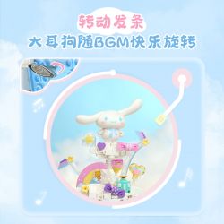 KEEPPLEY K20837 20837 GIA ĐÌNH SANRIO HỘP NHẠC SKY REVERIE bộ đồ chơi xếp lắp ráp ghép mô hình Movie & Game CINNAMOIOLL Phim Và Trò Chơi 321 khối