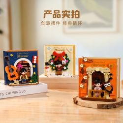 KEEPPLEY K21303 21303 TRUYỆN CHÂU BẠN CÙNG LỚP TÂY PHƯƠNG CỦA CHU bộ đồ chơi xếp lắp ráp ghép mô hình 402 khối