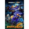 KEEPPLEY 82006 SUPER SENTAI ZJUDEN RỒNG BỌC THÉP bộ đồ chơi xếp lắp ráp ghép mô hình 181 khối