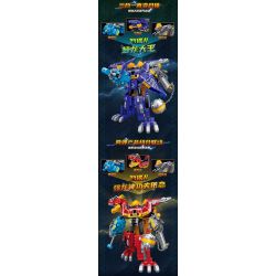 KEEPPLEY 82006 SUPER SENTAI ZJUDEN RỒNG BỌC THÉP bộ đồ chơi xếp lắp ráp ghép mô hình 181 khối