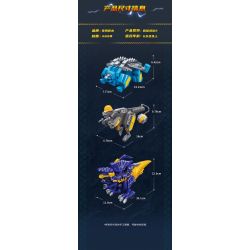 KEEPPLEY 82006 SUPER SENTAI ZJUDEN RỒNG BỌC THÉP bộ đồ chơi xếp lắp ráp ghép mô hình 181 khối