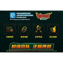 KEEPPLEY 82007 ĐỘI ĐIỆN SIÊU SUPER TEAM bộ đồ chơi xếp lắp ráp ghép mô hình 209 khối