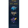 KEEPPLEY 82007 ĐỘI ĐIỆN SIÊU SUPER TEAM bộ đồ chơi xếp lắp ráp ghép mô hình 209 khối