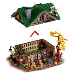 MorkModel 1004 Mork Model 1004 CÂY RỪNG bộ đồ chơi xếp lắp ráp ghép mô hình Creator Sáng Tạo 2234 khối