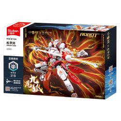 SLUBAN M38-B1306 B1306 1306 M38B1306 38-B1306 BẬC THẦY CƠ KHÍ DANH SÁCH CÁC VỊ THẦN CÁO CHÍN ĐUÔI bộ đồ chơi xếp lắp ráp ghép mô hình 504 khối