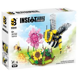 CO-CREATION JKC7648 7648 CON ONG NHỎ bộ đồ chơi xếp lắp ráp ghép mô hình 159 khối