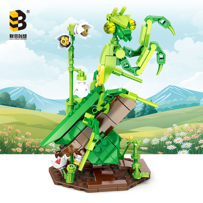 CO-CREATION JKC7650 7650 MINI CẦU NGUYỆN BỌ NGỰA bộ đồ chơi xếp lắp ráp ghép mô hình 169 khối