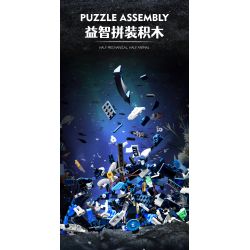 BEAUTY AND 13057 CÁ QUỶ CƠ bộ đồ chơi xếp lắp ráp ghép mô hình 966 khối