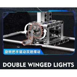 BEAUTY AND 13057 CÁ QUỶ CƠ bộ đồ chơi xếp lắp ráp ghép mô hình 966 khối