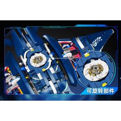 BEAUTY AND 13057 CÁ QUỶ CƠ bộ đồ chơi xếp lắp ráp ghép mô hình 966 khối