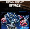 BEAUTY AND 13057 CÁ QUỶ CƠ bộ đồ chơi xếp lắp ráp ghép mô hình 966 khối