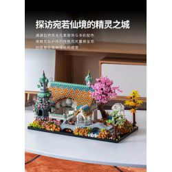 CO-CREATION 827 LÃNH THỔ CỦA THUNG LŨNG bộ đồ chơi xếp lắp ráp ghép mô hình The Lord Of The Rings Chúa Nhẫn 7080 khối