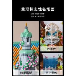 CO-CREATION 827 LÃNH THỔ CỦA THUNG LŨNG bộ đồ chơi xếp lắp ráp ghép mô hình The Lord Of The Rings Chúa Nhẫn 7080 khối