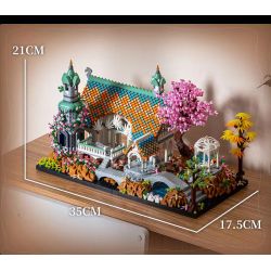 CO-CREATION 827 LÃNH THỔ CỦA THUNG LŨNG bộ đồ chơi xếp lắp ráp ghép mô hình The Lord Of The Rings Chúa Nhẫn 7080 khối