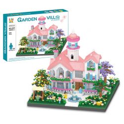 CO-CREATION 809 BIỆT THỰ TRONG VƯỜN TƯỞNG TƯỢNG bộ đồ chơi xếp lắp ráp ghép mô hình 3800 khối