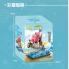 Kazi KY81145 81145 P.L-CUỘC PHIÊU LƯU DŨNG CẢM bộ đồ chơi xếp lắp ráp ghép mô hình TREND FRONT 321 khối