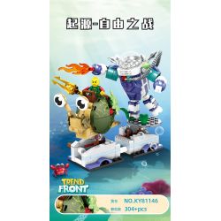 Kazi KY81146 81146 NGUỒN GỐC-BATTLE OF FREEDOM bộ đồ chơi xếp lắp ráp ghép mô hình TREND FRONT 304 khối