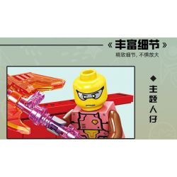 Kazi KY81147 81147 NGƯỜI DU HÀNH THỜI GIAN-ZAKU bộ đồ chơi xếp lắp ráp ghép mô hình TREND FRONT 309 khối