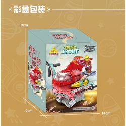 Kazi KY81147 81147 NGƯỜI DU HÀNH THỜI GIAN-ZAKU bộ đồ chơi xếp lắp ráp ghép mô hình TREND FRONT 309 khối