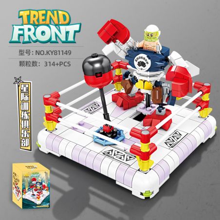 Kazi KY81149 81149 CÂU LẠC BỘ ĐÀO TẠO NGÔI SAO bộ đồ chơi xếp lắp ráp ghép mô hình TREND FRONT 314 khối