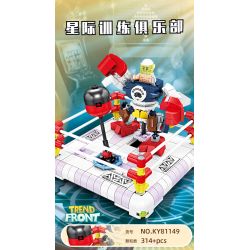 Kazi KY81149 81149 CÂU LẠC BỘ ĐÀO TẠO NGÔI SAO bộ đồ chơi xếp lắp ráp ghép mô hình TREND FRONT 314 khối