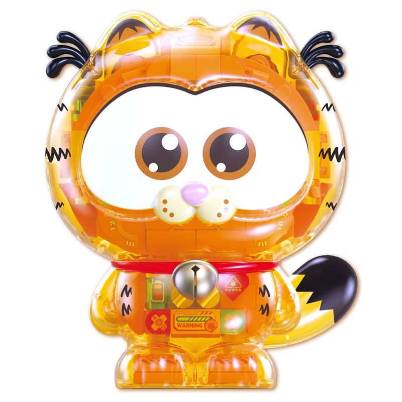 FEMIBOX S44077 44077 GARFIELD NHỎ CƠ HỌC bộ đồ chơi xếp lắp ráp ghép mô hình Movie & Game Phim Và Trò Chơi 345 khối