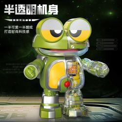 FEMIBOX S48007 48007 KHO BÁU NHỎ BỌC SẮT ẾCH KÊU XUYÊN THẤU MECHA bộ đồ chơi xếp lắp ráp ghép mô hình Movie & Game Phim Và Trò Chơi 865 khối