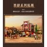 LUMIBRICKS FUNWHOLE F9044 9044 TÂY HOA KỲ BƯU ĐIỆN PHƯƠNG bộ đồ chơi xếp lắp ráp ghép mô hình Western OLD WEST POST OFFICE Trung Cổ 1692 khối