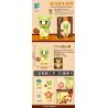 ZUANMA 117-6 CON VỊT PHIỀN PHỨC bộ đồ chơi xếp lắp ráp ghép mô hình UPSETDUCK 205 khối