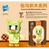 ZUANMA 117-6 CON VỊT PHIỀN PHỨC bộ đồ chơi xếp lắp ráp ghép mô hình UPSETDUCK 205 khối