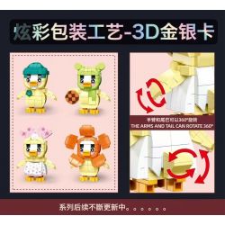 ZUANMA 117-7 VỊT GÂY PHIỀN NHIỄU bộ đồ chơi xếp lắp ráp ghép mô hình UPSETDUCK 223 khối