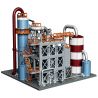 BAKA TECHNOLOGY 33200 NHÀ MÁY LỌC DẦU bộ đồ chơi xếp lắp ráp ghép mô hình Creator REFINERY Sáng Tạo 1831 khối
